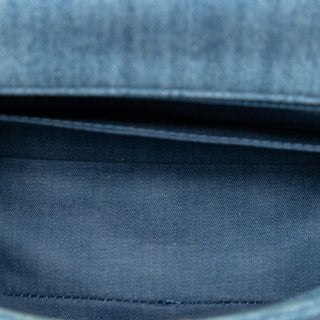 Chanel
Mini Rectangular Classic Denim Pearl Crush Single Flap