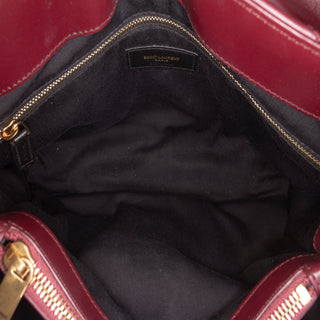 Saint Laurent Medium Matelasse Calfskin Monogram LouLou Shoulder Bag