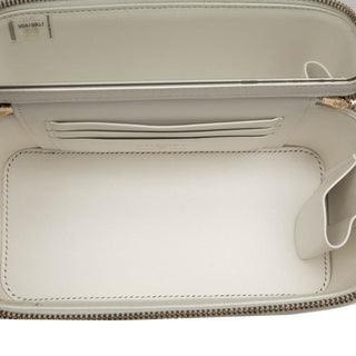 Chanel Small Quilted Caviar Vanity Case With Chain