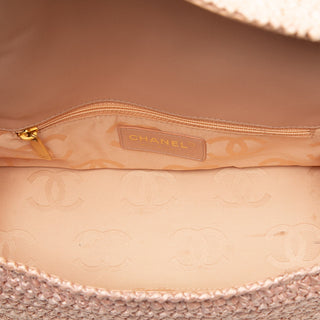 Chanel
CC Woven Raffia Flap