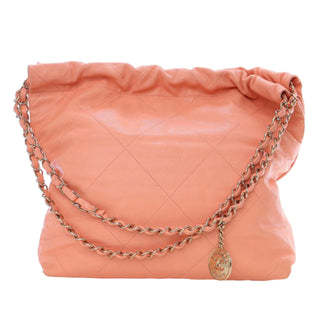 Chanel Small Quilted Caviar 22 Handbag