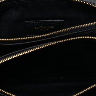 Saint Laurent Diamond Quilted Lambskin Angie Chain Bag
