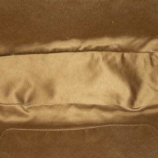 Miu Miu Large Matelasse Suede Wander Bag