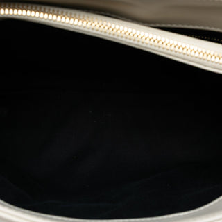 Saint Laurent
Large Chevron Leather Monogram LouLou Shoulder Bag