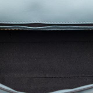 Fendi Zucca Embossed Leather Baguette Satchel