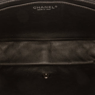 Chanel Jumbo Classic Bicolor Lambskin Twist Flap