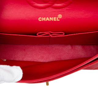 Chanel Medium Classic Chevron Lambskin Double Flap