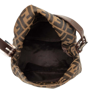 Fendi Zucca Canvas Double Flap Mamma