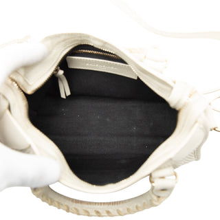 Balenciaga
Mini Perforated Leather Motocross Classic City Satchel