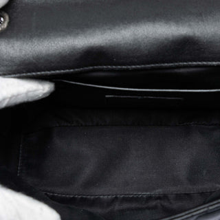 Saint Laurent Medium Sheepskin Triquilt Monogram College Bag