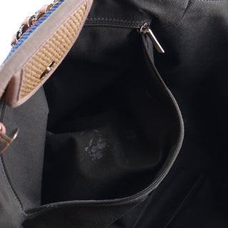 Chanel
Medium Raffia Striped Deauville Tote