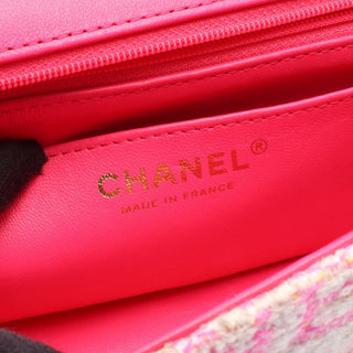 Chanel Mini Rectangular Tweed Single Flap