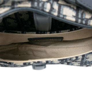 Dior
Mini Oblique Canvas Saddle Bag