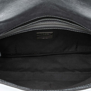 Fendi
Medium Metallic Leather Embossed FF Baguette Satchel