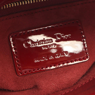 Dior Mini Patent Cannage Lady Dior