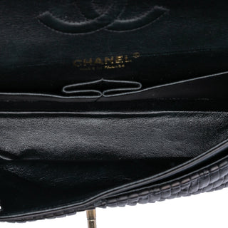 Chanel
Medium Classic Chevron Calfskin Pleated Double Flap