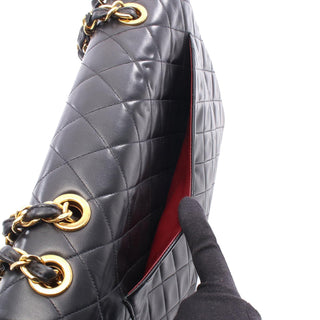 Chanel CC Quilted Lambskin Single Flap