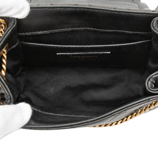 Saint Laurent
Mini Quilted Lambskin Monogram Nolita Bag