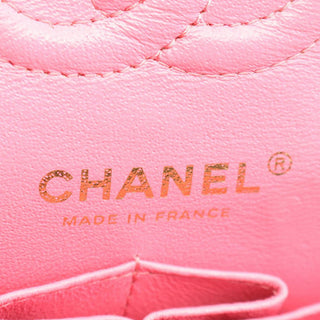 Chanel Small Classic Chevron Lambskin Double Flap