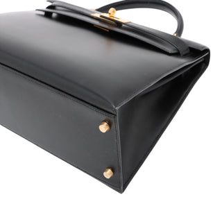 Hermès Box Calf Kelly Sellier 32