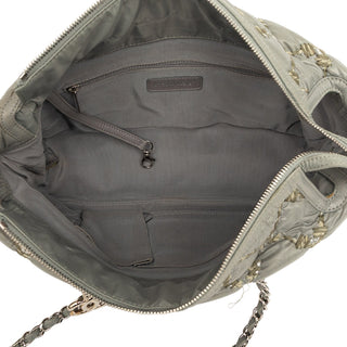 Chanel Paris Byzance Nylon Tweed On Stitch Tote