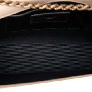 Saint Laurent Medium Smooth Calfskin Braided Monogram Kate Crossbody