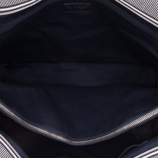 Chanel CC Large Denim Shopping Tote