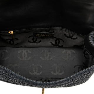 Chanel CC Raffia Crossbody