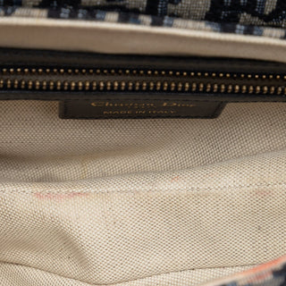 Dior Oblique Canvas Saddle Bag