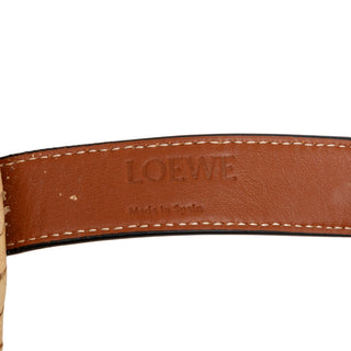 LOEWE Small Raffia Anagram Basket Tote