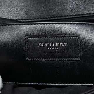 Saint Laurent Medium Sheepskin Triquilt Monogram College Bag