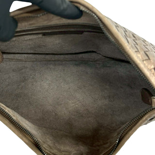 Bottega Veneta Small Metallic Nappa Intrecciato Veneta Hobo