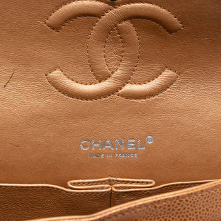 Chanel
Medium Classic Metallic Caviar Double Flap