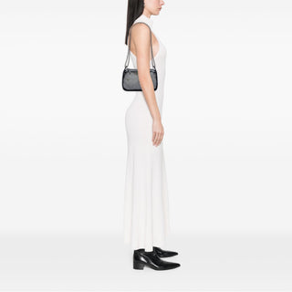 Chanel CC Mesh and Shiny Lambskin Clutch with Chain