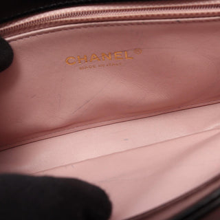 Chanel Small Quilted Calfskin Straight Lined Flap