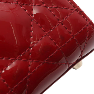 Dior Mini Patent Cannage Lady Dior