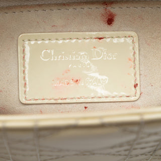 Dior Mini Patent Cannage Lady Dior