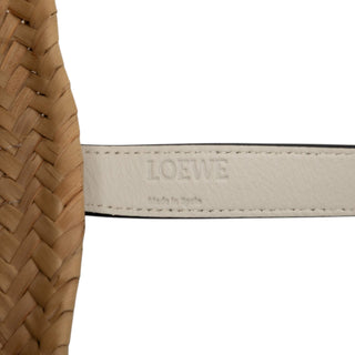 LOEWE Medium Raffia Anagram Basket Tote