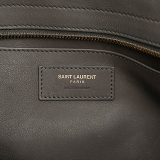 Saint Laurent Baby Leather Monogram Downtown Cabas Satchel