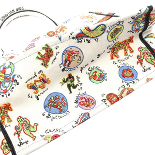 Dior Niki de Saint Phalle Medium Embroidered Canvas Book Tote