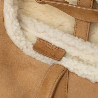 Dior
Shearling Suede Saddle Bag