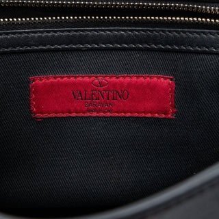 Valentino Small Leather Rockstud Flap Crossbody