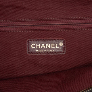 Chanel CC Iridescent Lambskin and Quilted Calfskin Chain Shoulder Bag