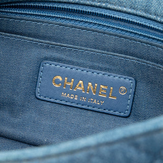 Chanel
Mini Rectangular Classic Denim Pearl Crush Single Flap