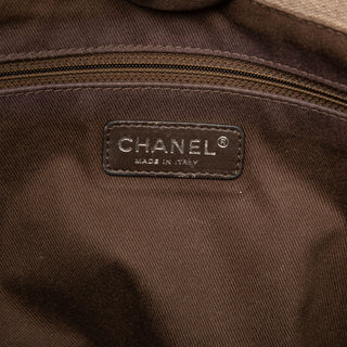 Chanel Small Canvas Deauville Tote