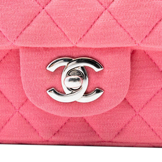 Chanel
Mini Rectangular Classic Jersey Single Flap