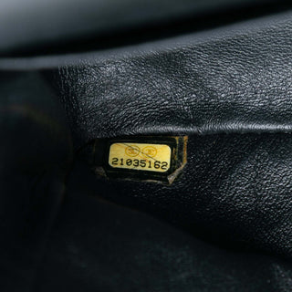 Chanel Medium Classic Chevron Lambskin So Black Double Flap