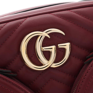 Gucci Small GG Marmont Matelasse Leather Sphinx Crossbody