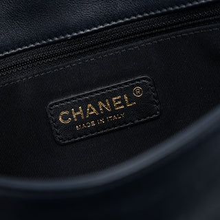 Chanel
Medium Bicolor Calfskin Graphic Flap