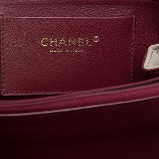 Chanel Jumbo CC Quilted Crumpled Calfskin Straight Flap